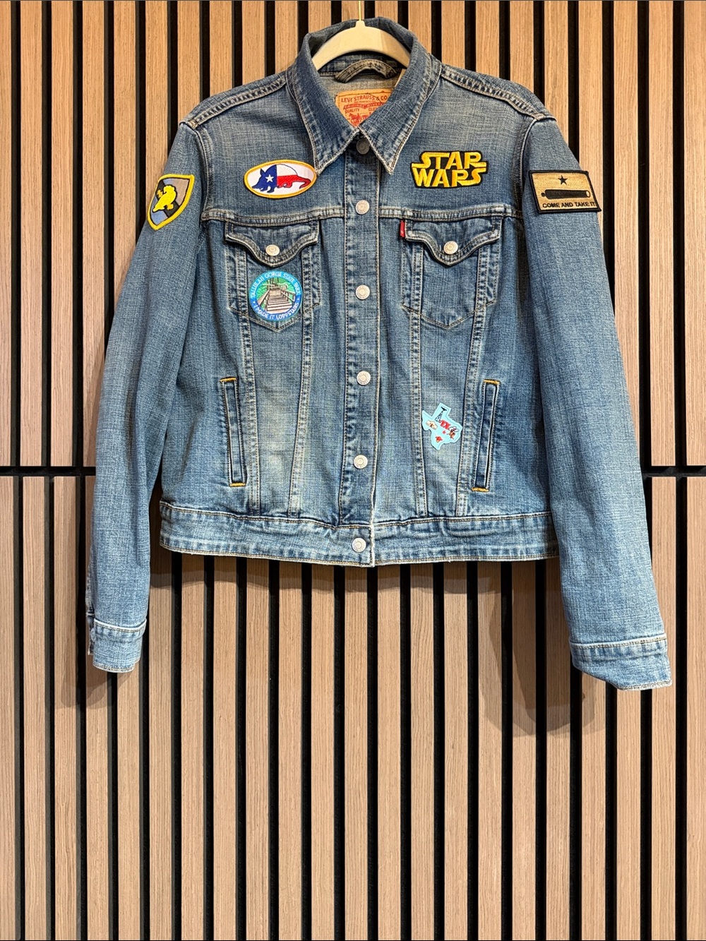 Levi’s Custom Patch Women’s Jean Jacket